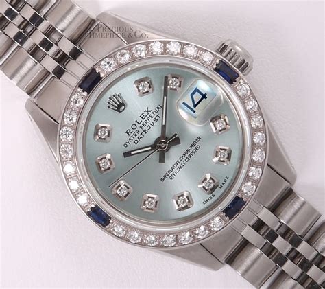 ladies rolex silver bezel|rolex lady datejust bezel.